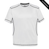 Clearance - Stormtech SAT400 Stormtech Men's H2X-DRY Hybrid Tee - Clearance | White/ Granite