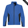 Clearance - Stormtech SDX-1 Stormtech Men's Pulse Softshell Jacket - Clearance | Azure Blue/ Black