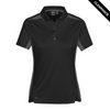 Clearance - Stormtech TXP-2W Stormtech Women's Match Performance Polo - Clearance | Black/ Pewter