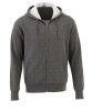 Trimark 18135 Cypress Fleece Zip Hoody | Heather Dark Charcoal Trimark 18135 Cypress Fleece Zip Hoody | Heather Dark Charcoal