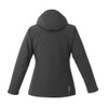 Heather Dark Charcoal - Back, 99305 Elevate Delamar 3-in-1 Jacket 