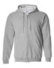 Gildan 18600 Heavy Blend™ 8 oz., 50/50 Full-Zip Hooded Sweatshirt | Sport Grey