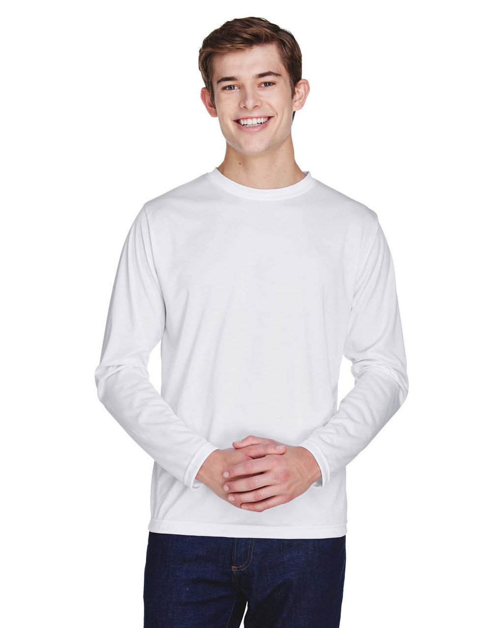 Team 365 TT11L Men's Performance Long Sleeve T-Shirt | Sportswear.ca