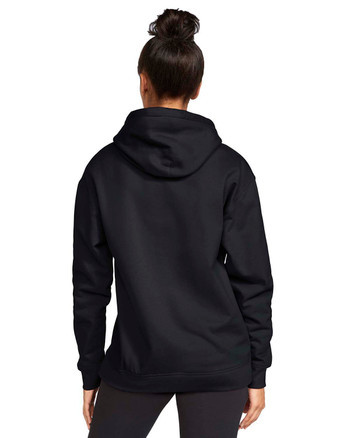Gildan Hoodie Black Back Classic Unisex Pullover Hoodie Gildan