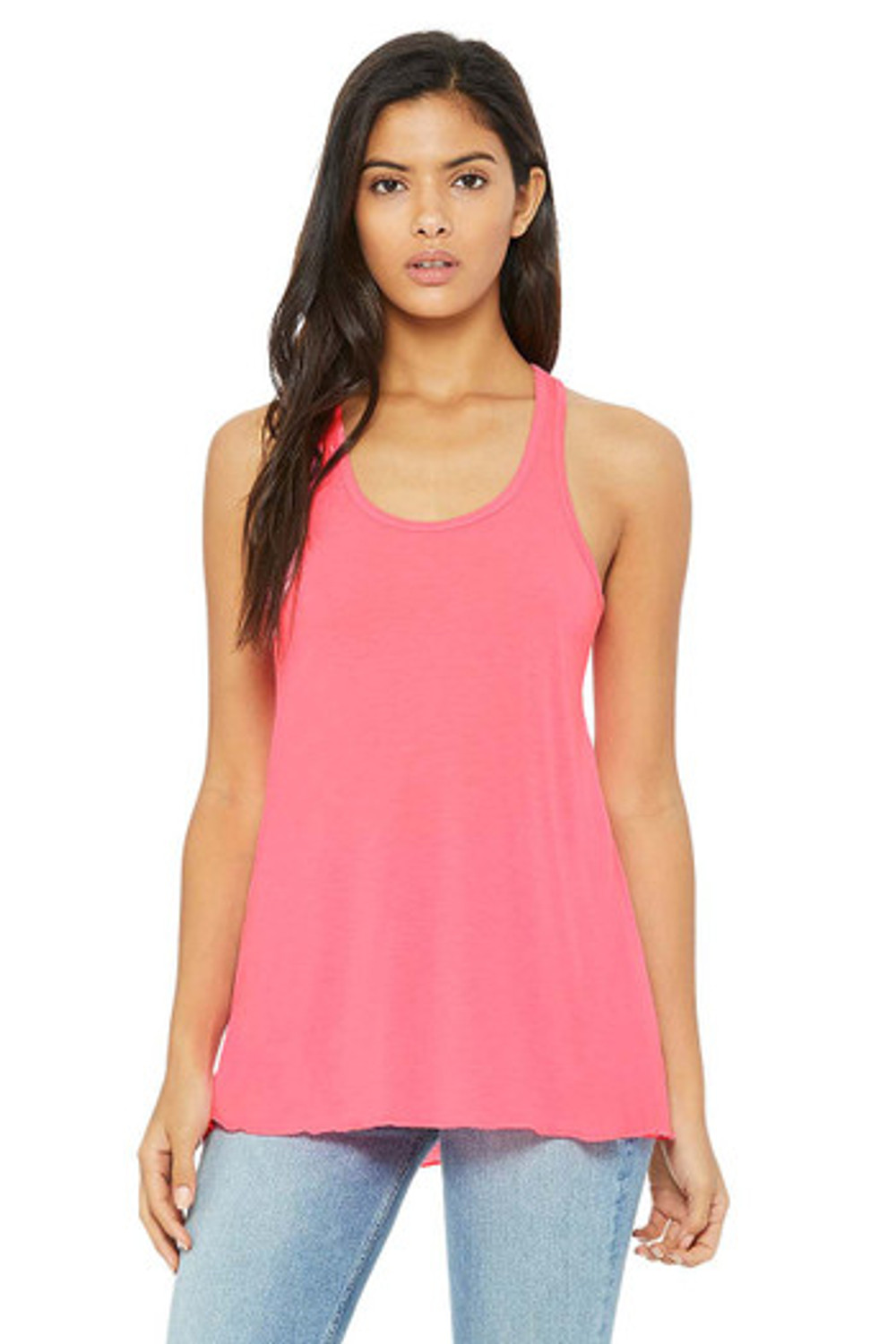 Bella+Canvas 8800 Flowy Racerback Tank Top | Sportswear.ca