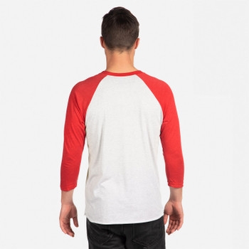 Next Level 6051 Unisex Tri-Blend 3/4-Sleeve Raglan Tee | Sportswear.ca