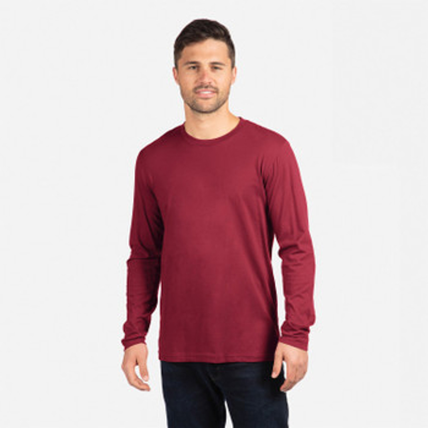Next Level N3601 Men's Premium Fitted Long Sleeve Crew Tee