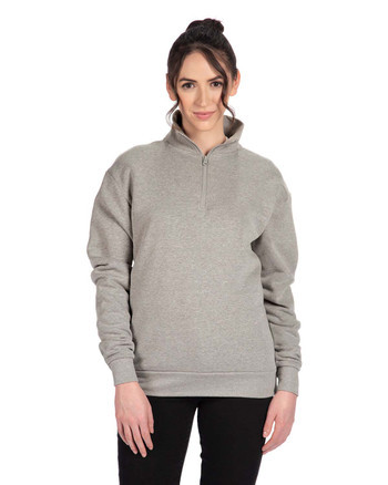 ჱ̒^ ̳ ̫ ̳^ Next Level 9643 Unisex Fleece Quarter-Zip Sweater | Sportswear.ca