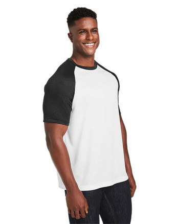 Team 365 TT62 Unisex Zone Colorblock Raglan T-Shirt | Sportswear.ca