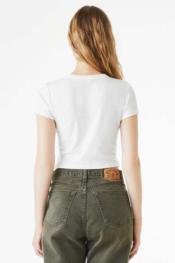 Bella+Canvas 1010BE Ladies' Micro Ribbed Baby Tee - Sportswear.ca