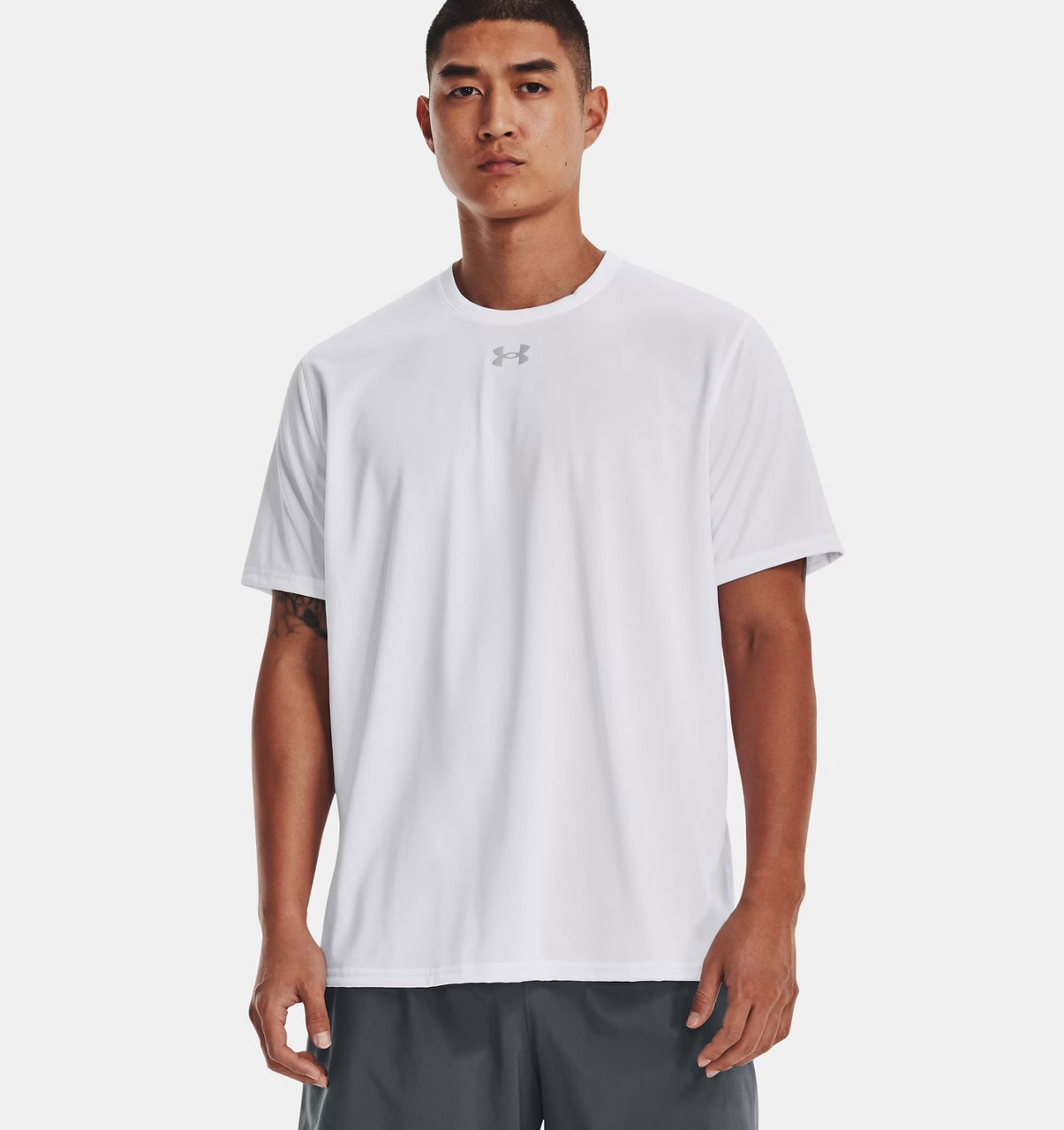 ABOUTアバウトMEN'S TECH T-SHIRT WARM UP 白　M Under Armour 1376842 Men's Team Tech T-Shirt - Sportswear.ca