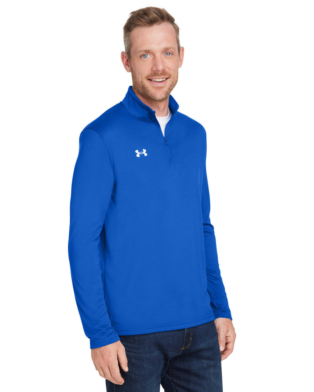 Under Armour 1376844 Men's Team Tech Quarter-Zip - Sportswear.ca