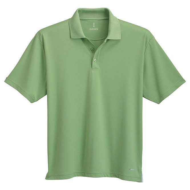 トップス ACTIVE CITY S/S SNAP POLO SHIRT Men's Ribbed City Short Sleeve Polo in Whitecap – Brixton