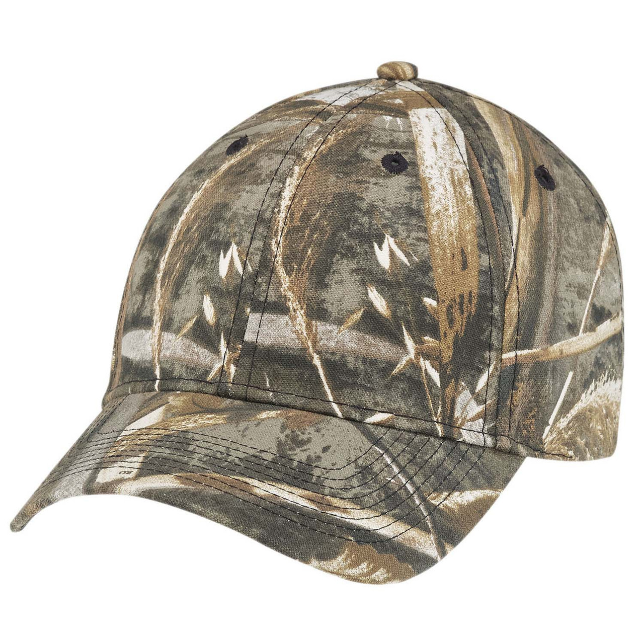 6Y630M Realtree Poly/Cotton Camo Full-Fit Cap | Sportswear.ca