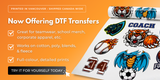 Big News: Sportswear.ca Now Offers DTF Transfers