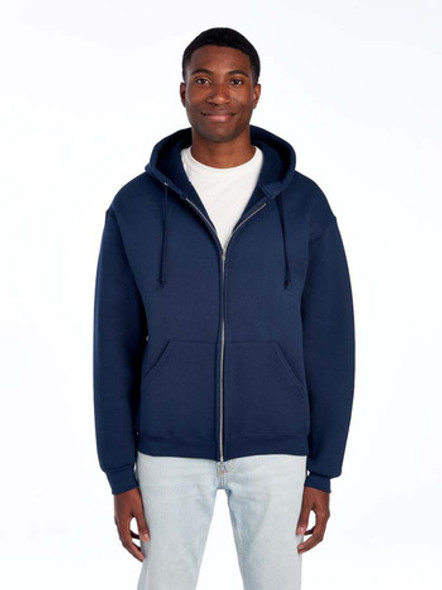 Fruit of the Loom 82230 Supercotton™ Full-Zip Hoodie | J Navy