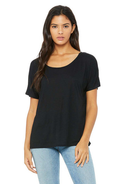 Bella+Canvas 8816 Slouchy T-Shirt | Black