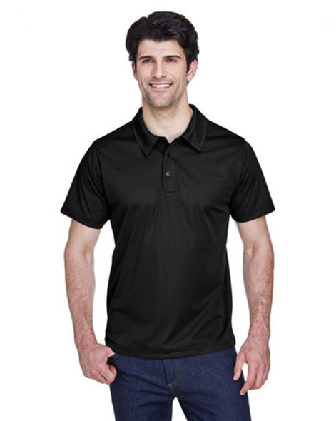 Team 365 TT21 Men's Command Snag Protection Polo Shirt | Black