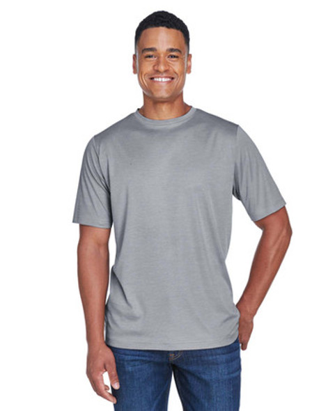 Team 365 TT11H Men's Sonic Heather Performance T-Shirt | Athletic Heather