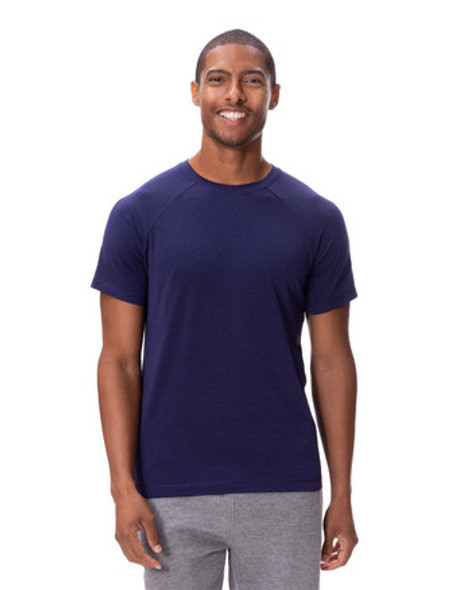 Threadfast 382R Unisex Impact Raglan T-Shirt | Navy