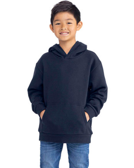 Next Level Apparel 9113 Youth Fleece Pullover Hooded Sweatshirt | Midnight Navy