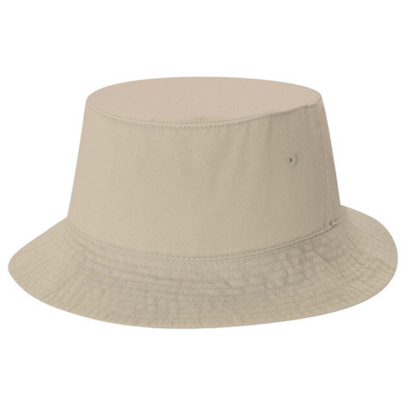 6B100Y Youth  Fitted Cotton Drill Deluxe Bucket Hat
