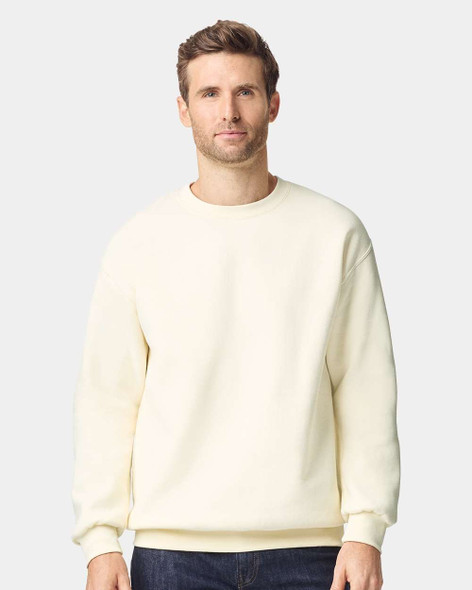 Gildan 19000 Hammer™ Maxweight Crewneck Sweatshirt | Off White