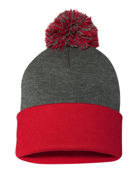 SP15 12" Sportsman Pom-Pom Knit Toque | T-shirt.ca SP15 12" Sportsman Pom-Pom Knit Toque | T-shirt.ca