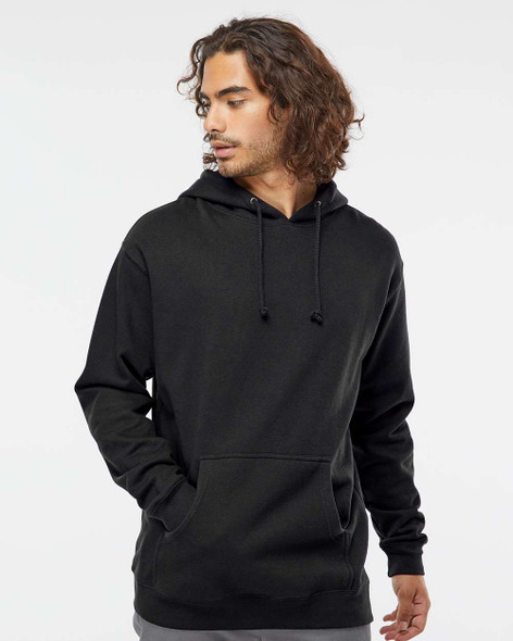 Independent IND4000 Heavyweight Hooded Sweatshirt | Black