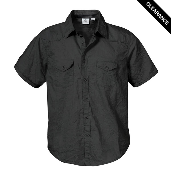 Clearance - Stormtech MHS120 Stormtech Men's Sport Shirt - Clearance | Black