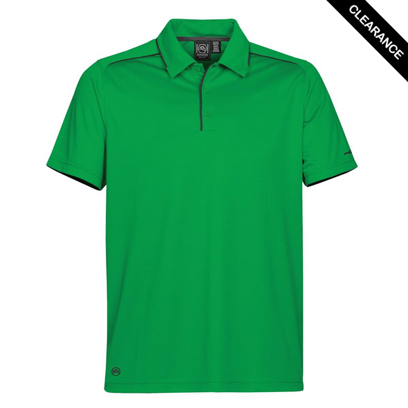 Clearance - Stormtech XP-1 Stormtech Men's Inertia Sport Polo - Clearance | Kelly Green/ Black