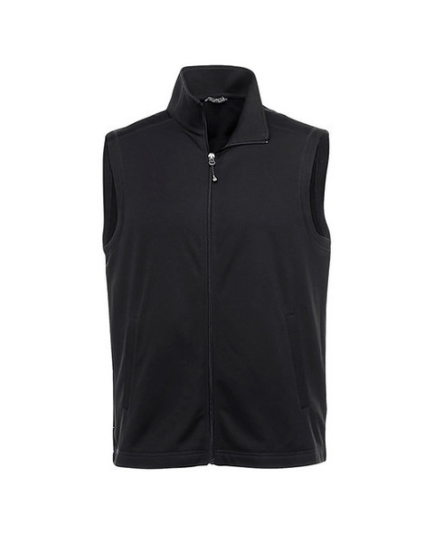 Black - 18504 Elevate Men's Boyce Knit Vest 