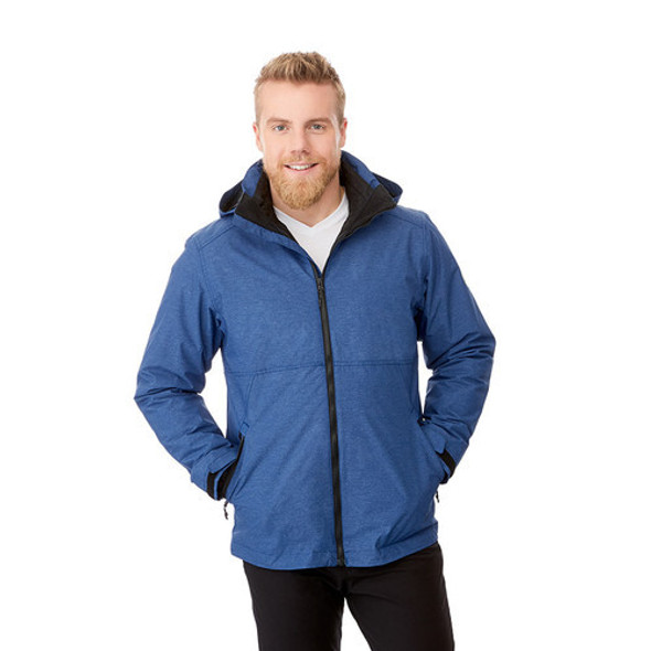 Metro Blue Heather - Model, 19305 Elevate Delamar 3-in-1 Jacke 