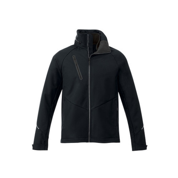 Black - 12907 Elevate Men's Peyto Softshell Jacket 