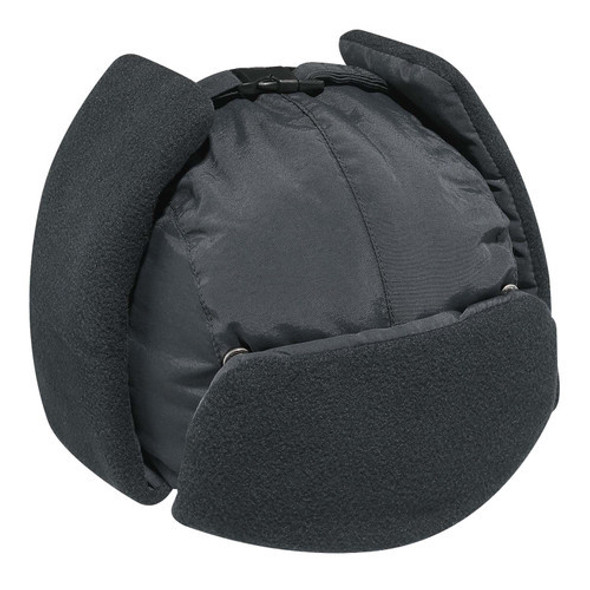 1Z000 Nylon/Polyester Micro Fleece Winter Bomber Hat With Earflaps 