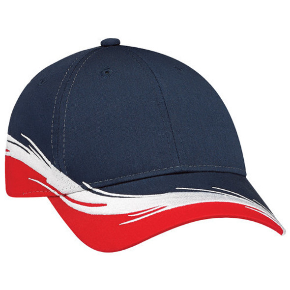 5229M Poly/Cotton Constructed Full-Fit Flare Cap 