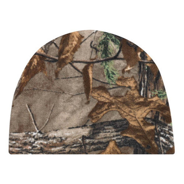6Z034M Printed Polyester Micro Fleece Camouflage Board Toque 