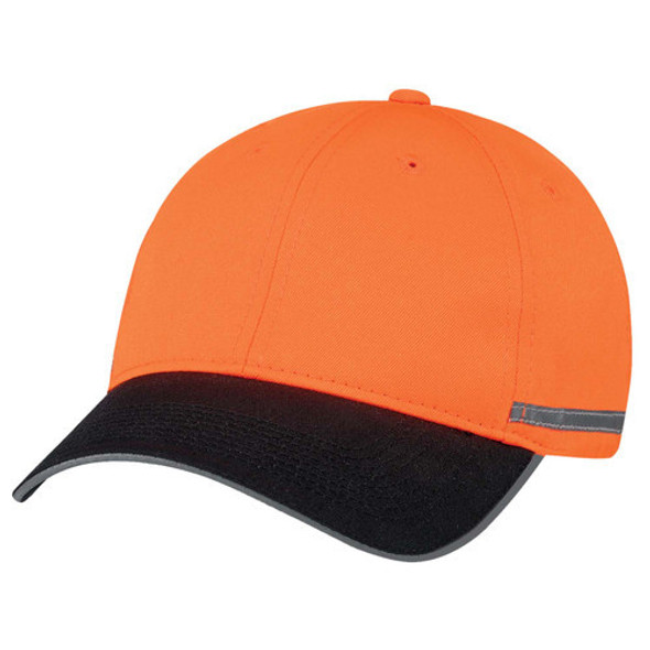 8C058M Safety Polycotton/Polyester Constructed Full-Fit Cap 