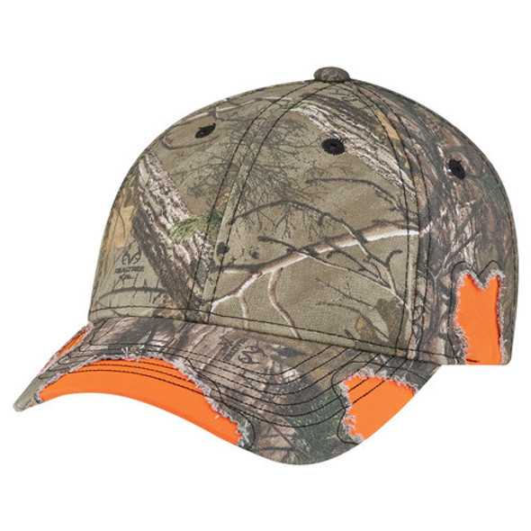 8B193M Enzyme Washed Camo Cap 