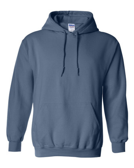 Gildan G 185 Adult Heavy Blend™ 8 oz., 50/50 Hooded Sweatshirt | Indigo Blue