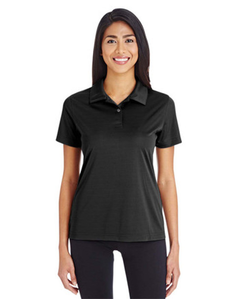 Team 365 TT51W Ladies' Performance Polo Shirt | Black