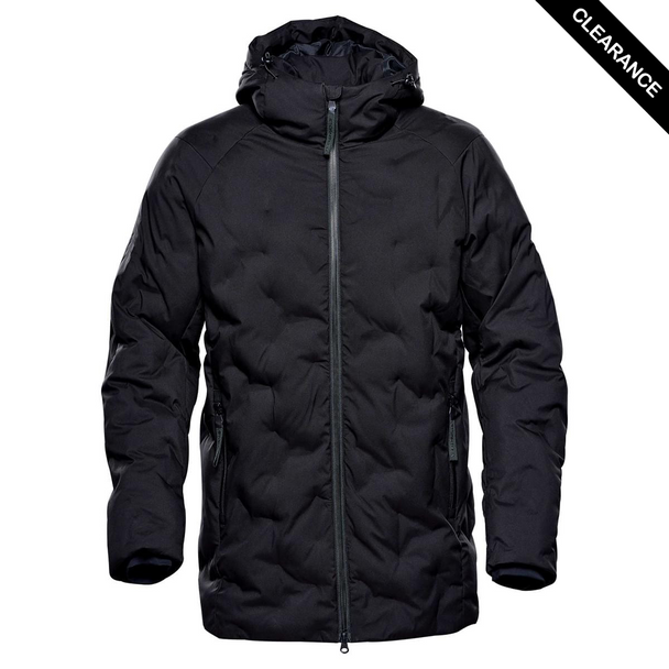 Clearance - Stormtech RCX-1 Men's Stockholm Parka - Front | Black