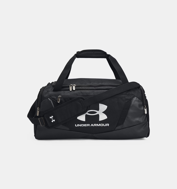 Under Armour 1369222 Undeniable 5.0 Small Duffle Bag | Black/Metallic Silver
