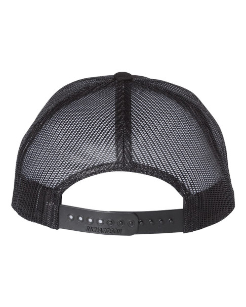 Richardson 115 Low Profile Trucker Cap | Black Richardson 115 Low Profile Trucker Cap | Black