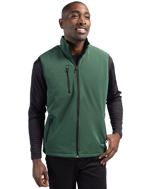 Clique Equinox Insulated Mens Softshell Vest | Bottle Green Clique Equinox Insulated Mens Softshell Vest | Bottle Green