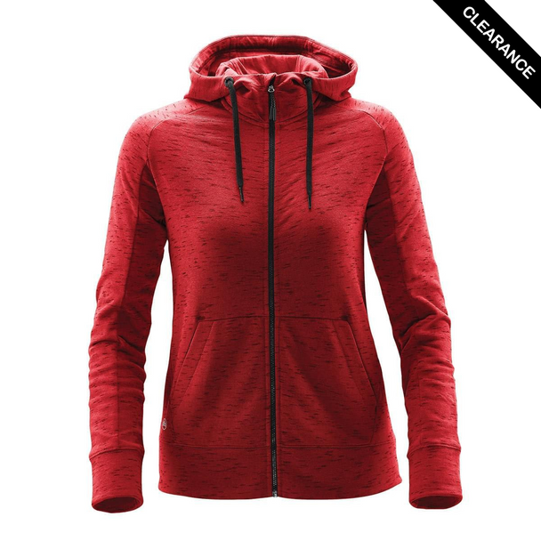 Clearance - Stormtech FXH-1W Stormtech Women's Cascade Fleece Hoody - Clearance | Red Heather