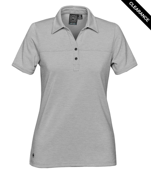 Clearance - Stormtech MK-2W Stormtech Women's Rhodes Performance Polo - Clearance | Cool Silver