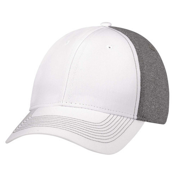 4K867M Polycotton /Polyester Heather Cap 