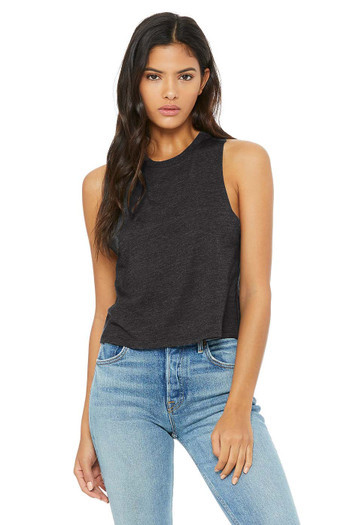 Bella+Canvas 6682 Women's Racerback Cropped Tank Top | Sportswear.ca