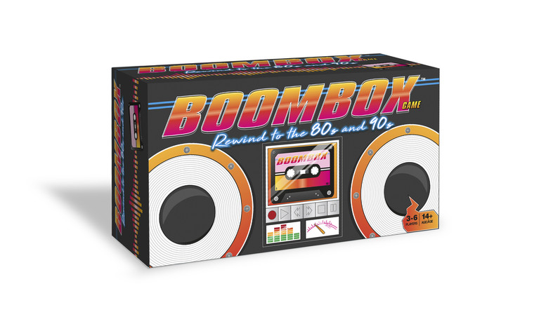 Boom Box Game Box Front